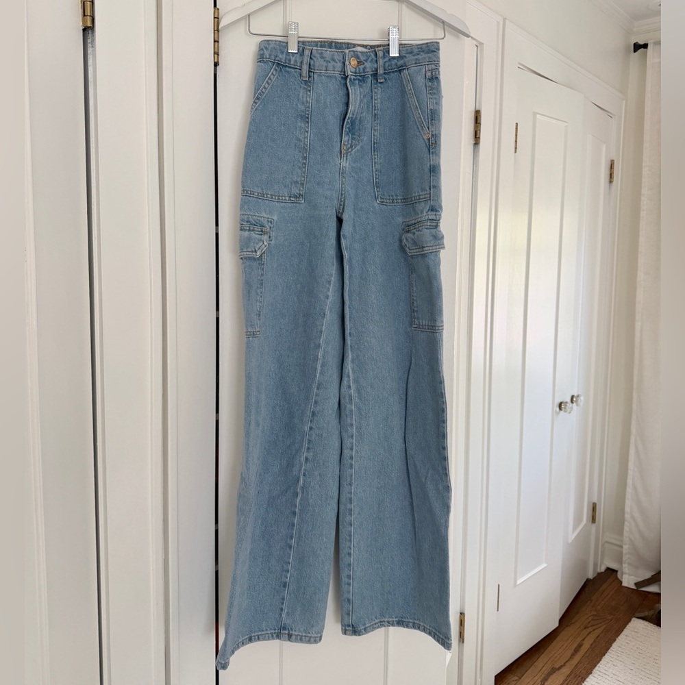 Zara High Rise Wide Leg